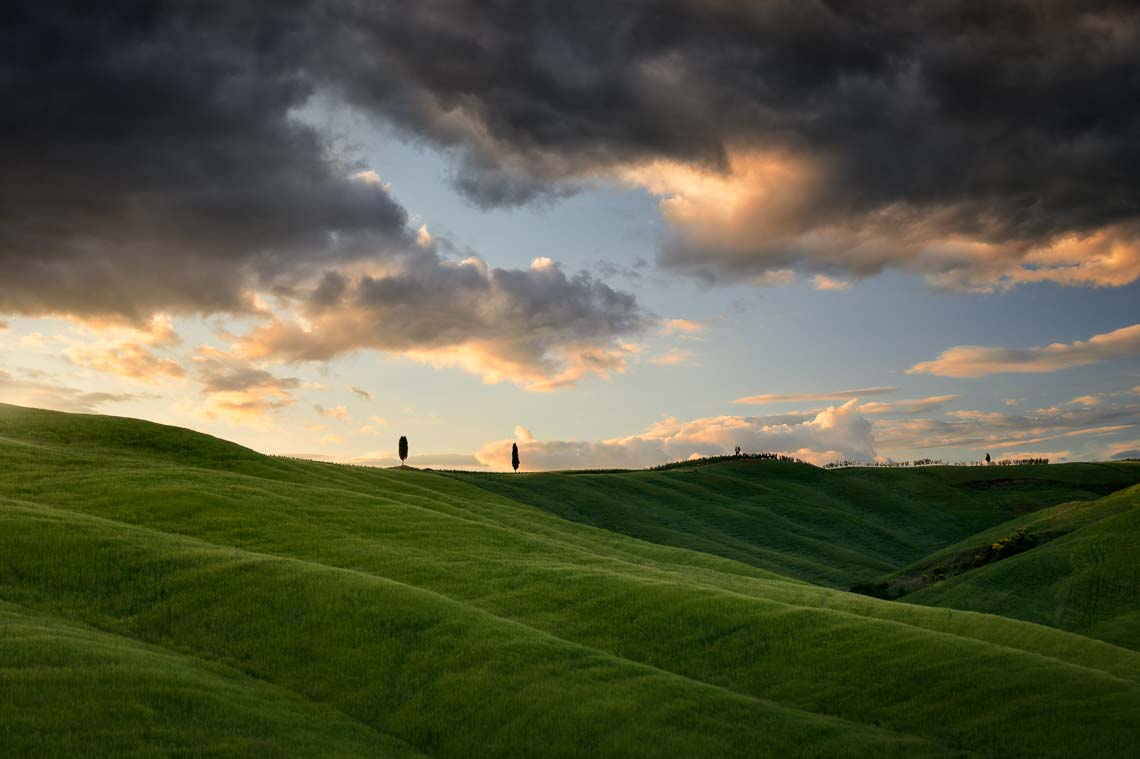 Val Orcia Toscana Nikon School Workshop Paesaggio Notturna Via Lattea Startrail 00005