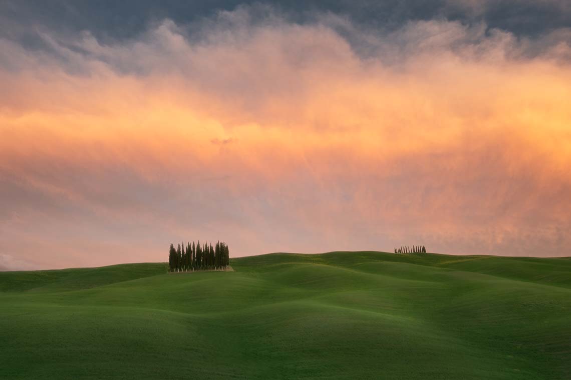 Val Orcia Toscana Nikon School Workshop Paesaggio Notturna Via Lattea Startrail 00010