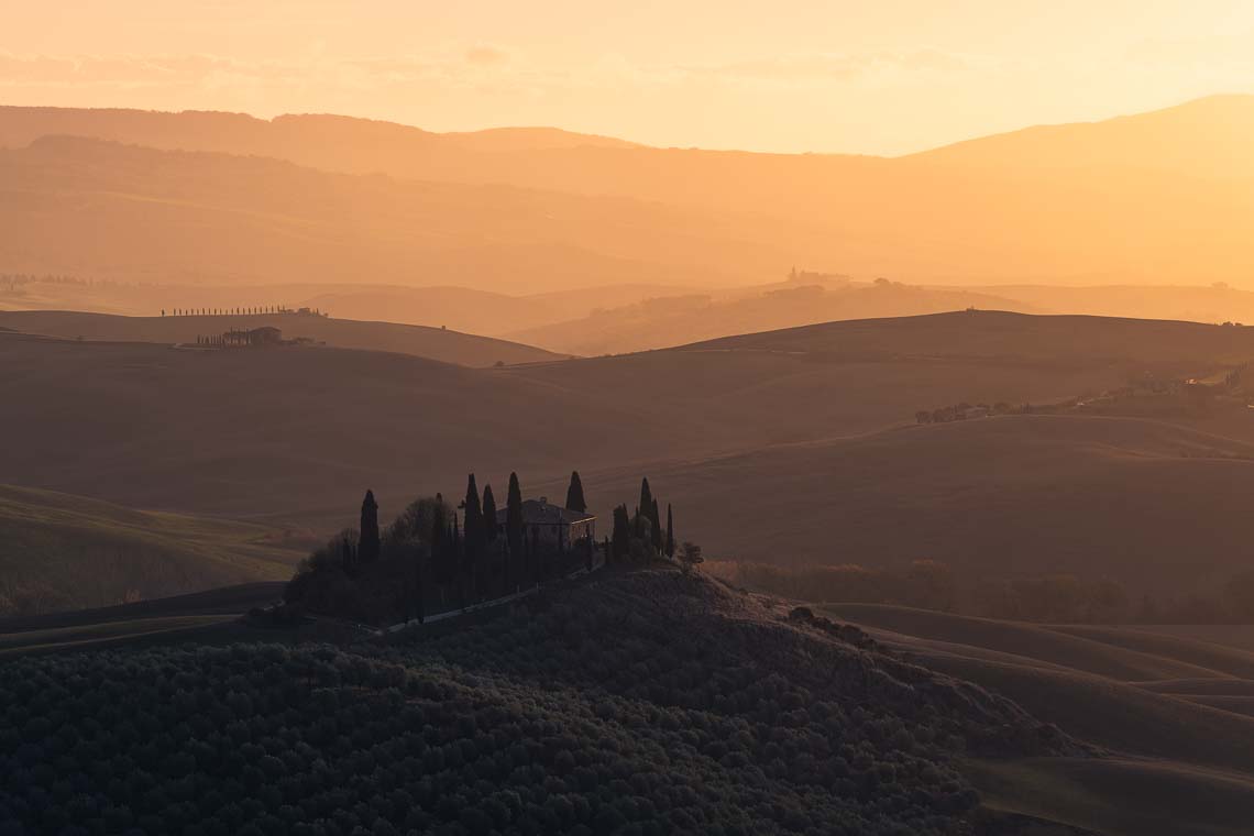 Val Orcia Toscana Nikon School Workshop Paesaggio Notturna Via Lattea Startrail 00015