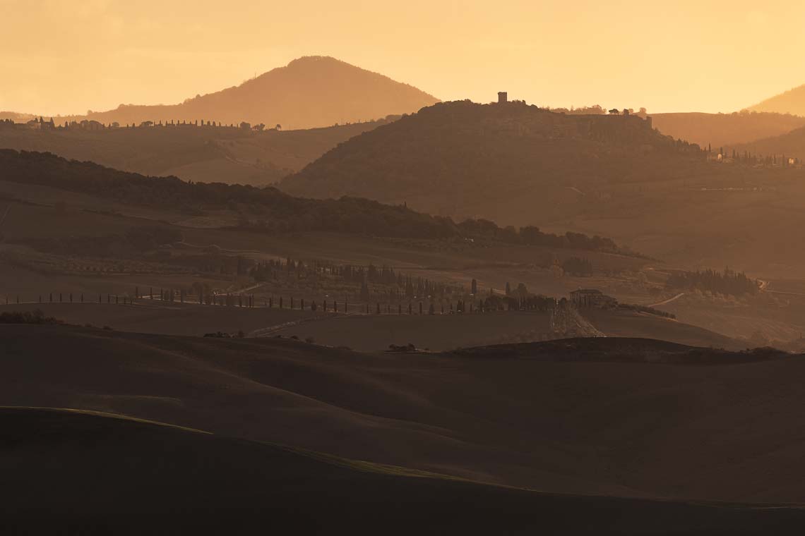 Val Orcia Toscana Nikon School Workshop Paesaggio Notturna Via Lattea Startrail 00017