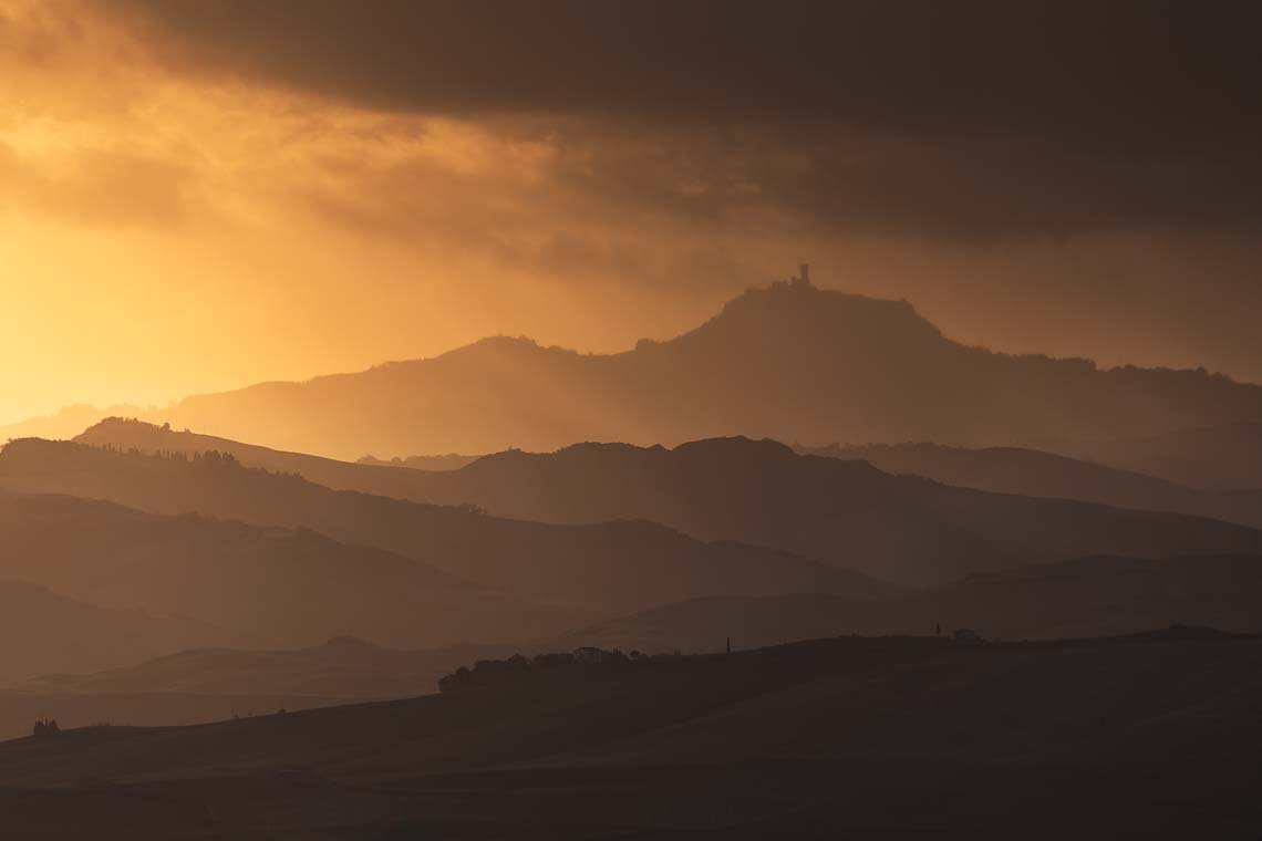 Val Orcia Toscana Nikon School Workshop Paesaggio Notturna Via Lattea Startrail 00019