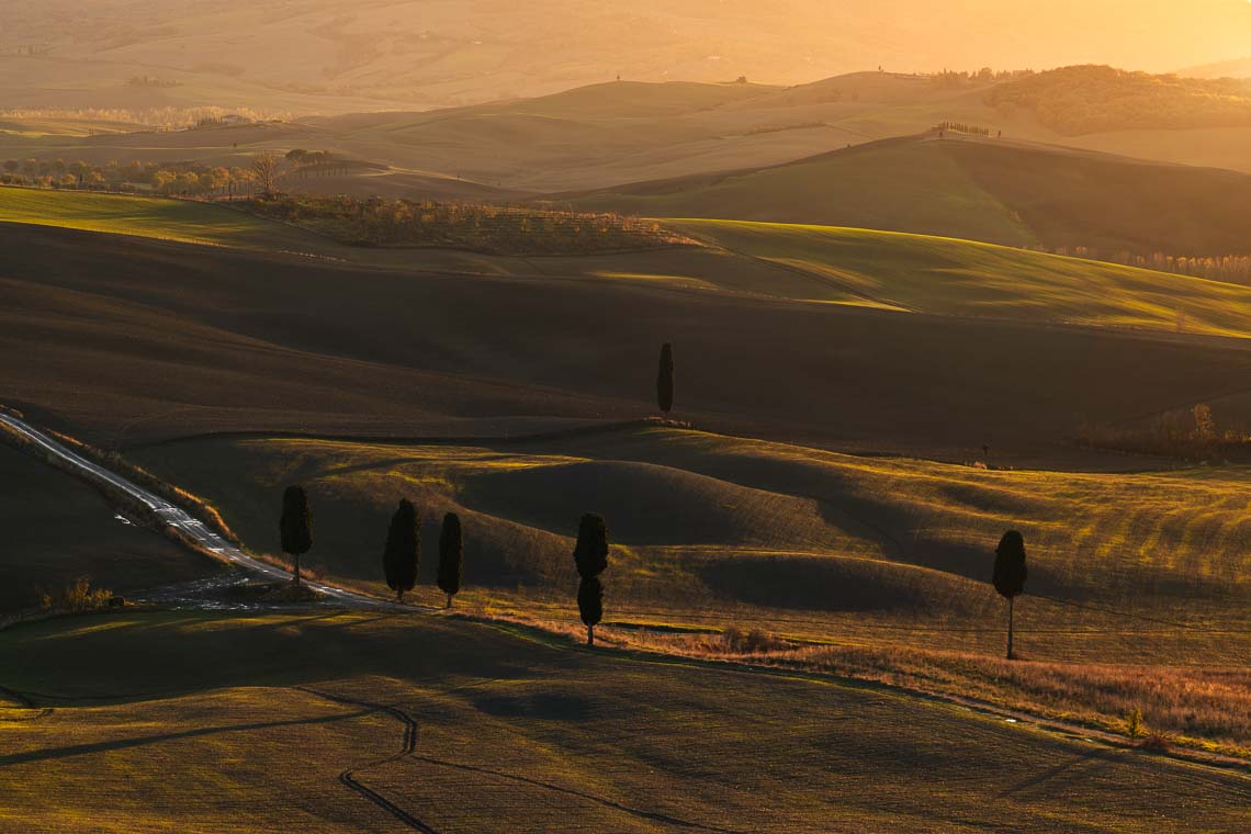 Val Orcia Toscana Nikon School Workshop Paesaggio Notturna Via Lattea Startrail 00021