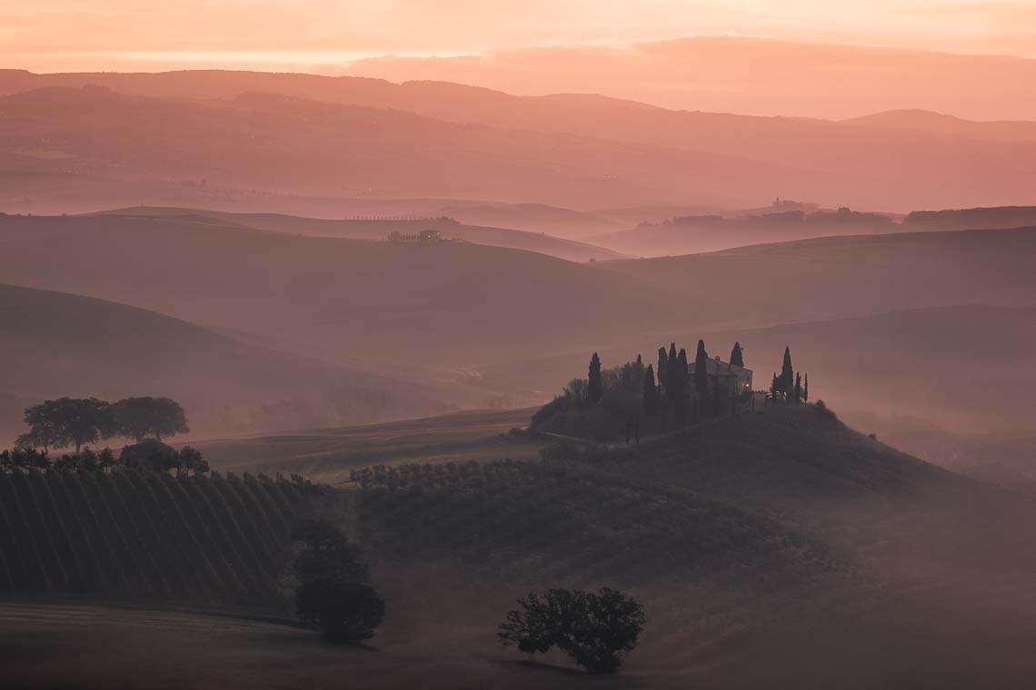 Val Orcia Toscana Nikon School Workshop Paesaggio Notturna Via Lattea Startrail 00023