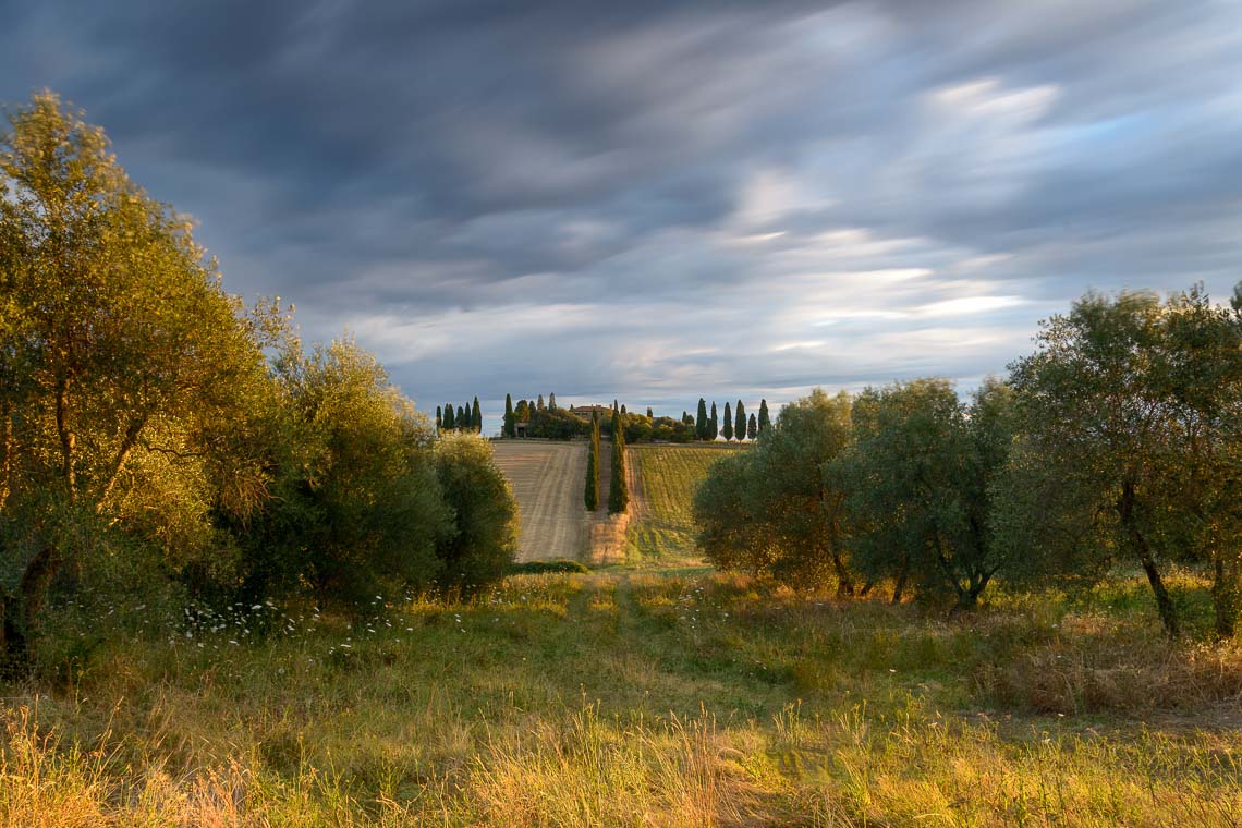 Val Orcia Toscana Nikon School Workshop Paesaggio Notturna Via Lattea Startrail 00028