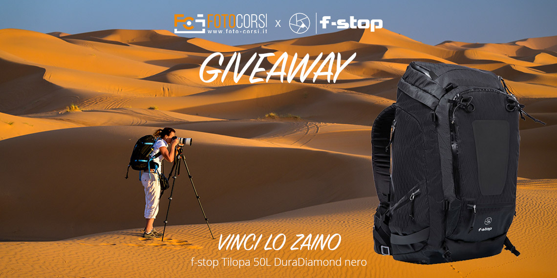 Giveaway Zaino F Stop Tilopa